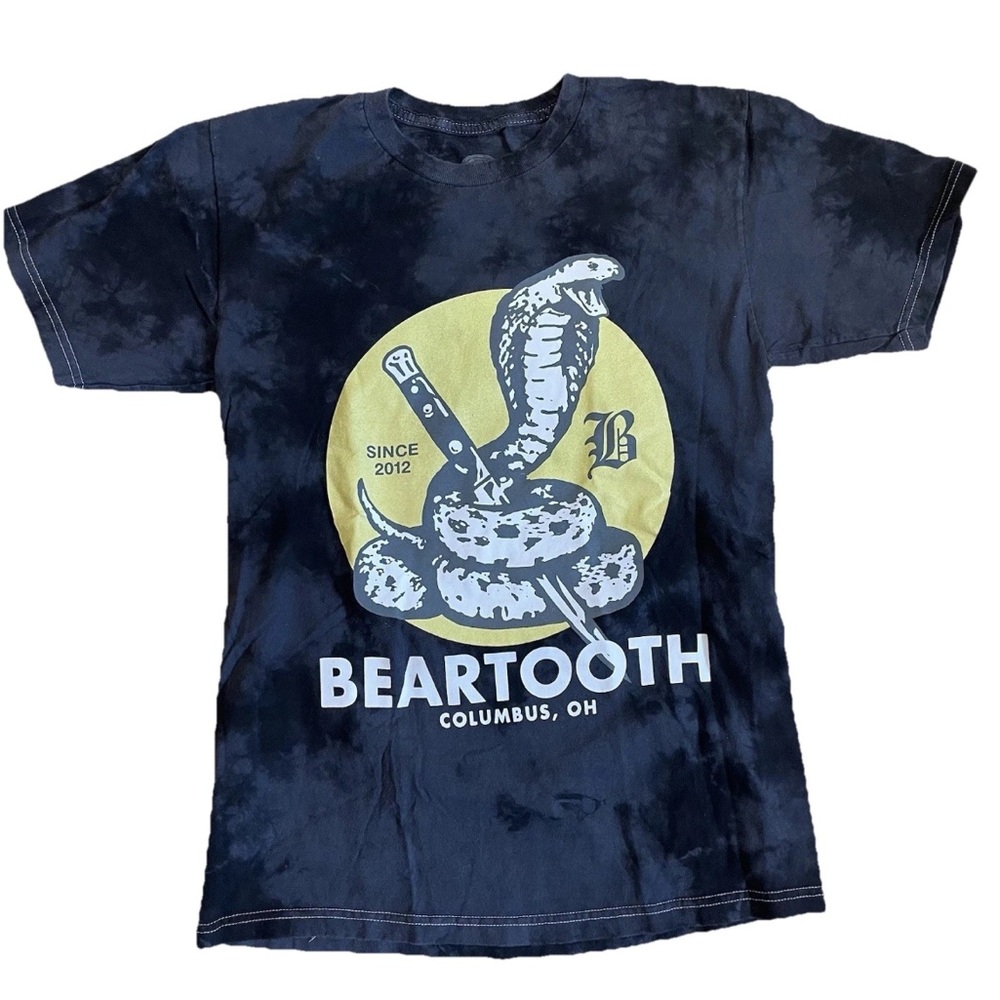 Beartooth Black/Gray Tie Dye Graphic T-Shirt